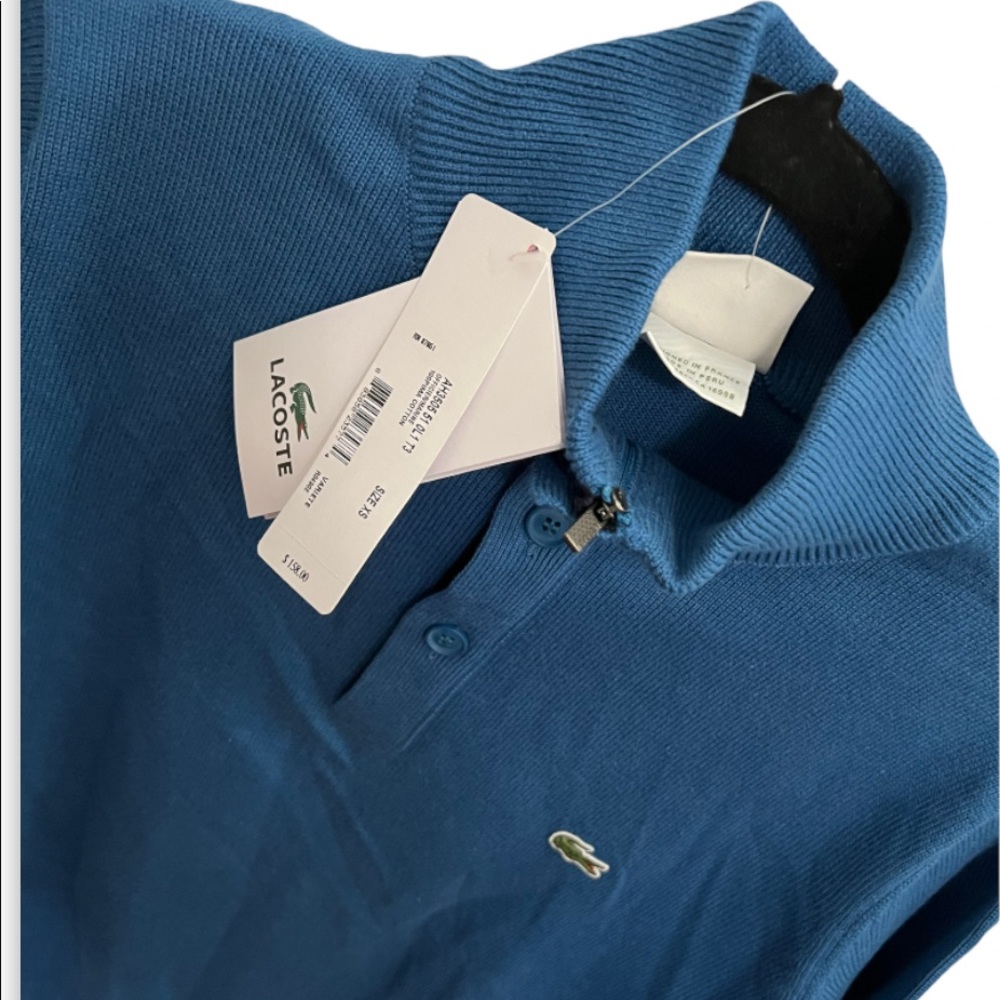 Mens Lacoste sweater size xs